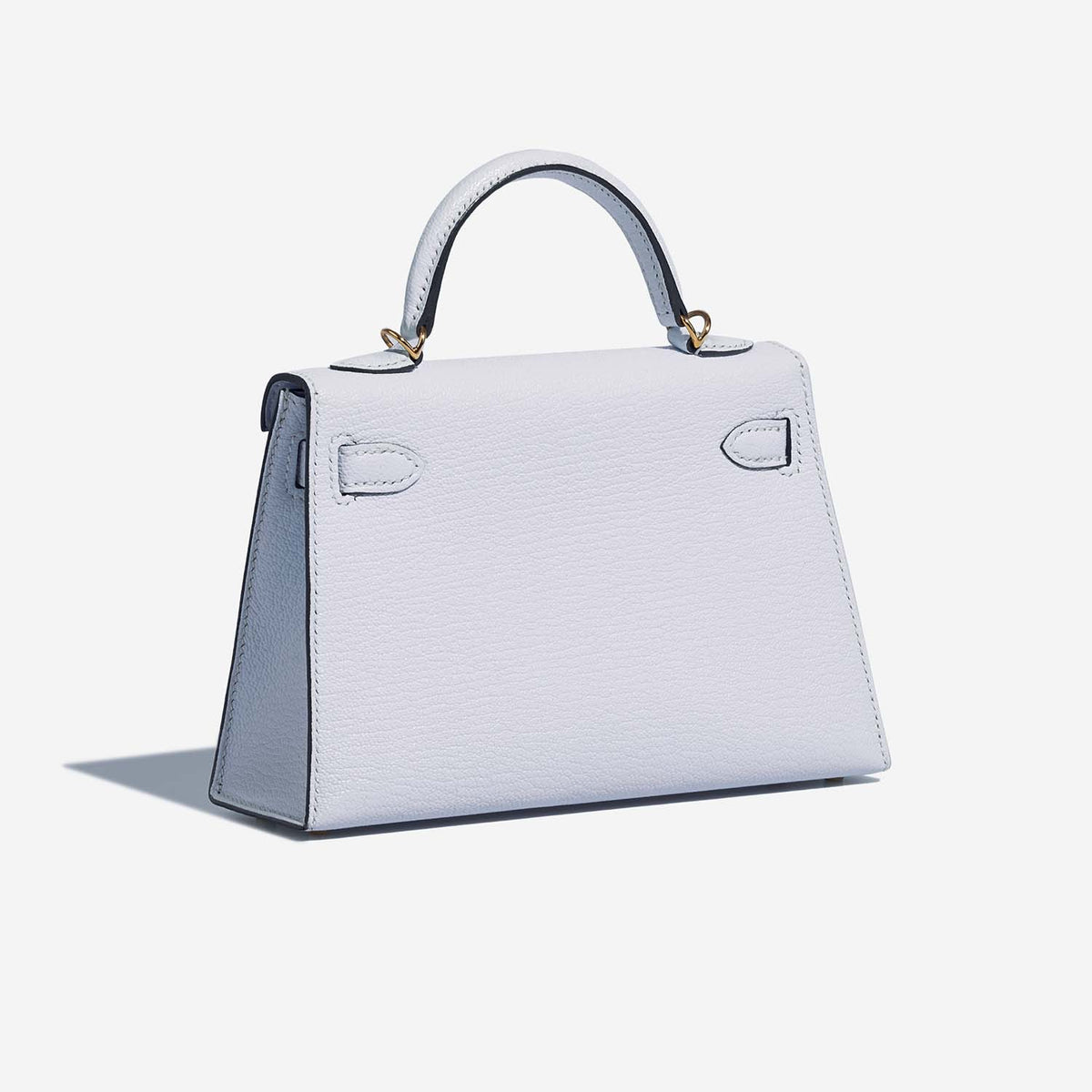 Kelly Mini Chèvre Mysore Bleu Brume