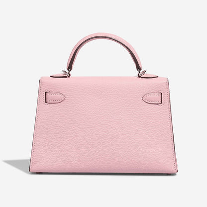 Kelly Mini Chèvre Rose Sakura