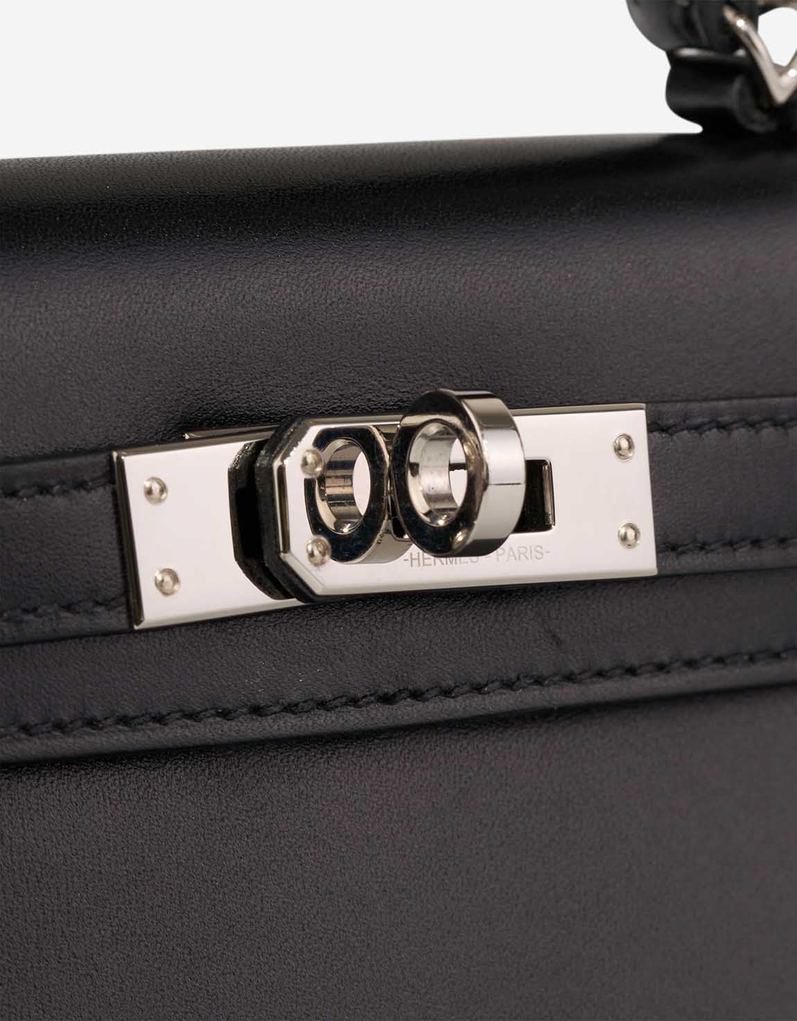 Kelly Mini Chèvre Chamkila Noir