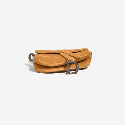 Saddle mini Velvet camel