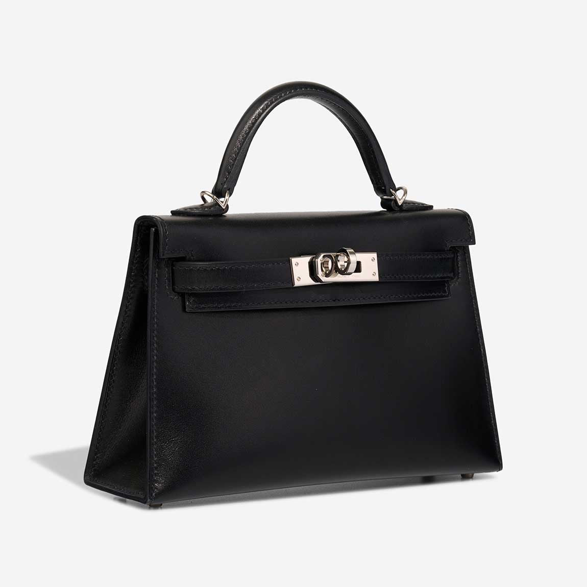 Kelly Mini Chèvre Chamkila Noir