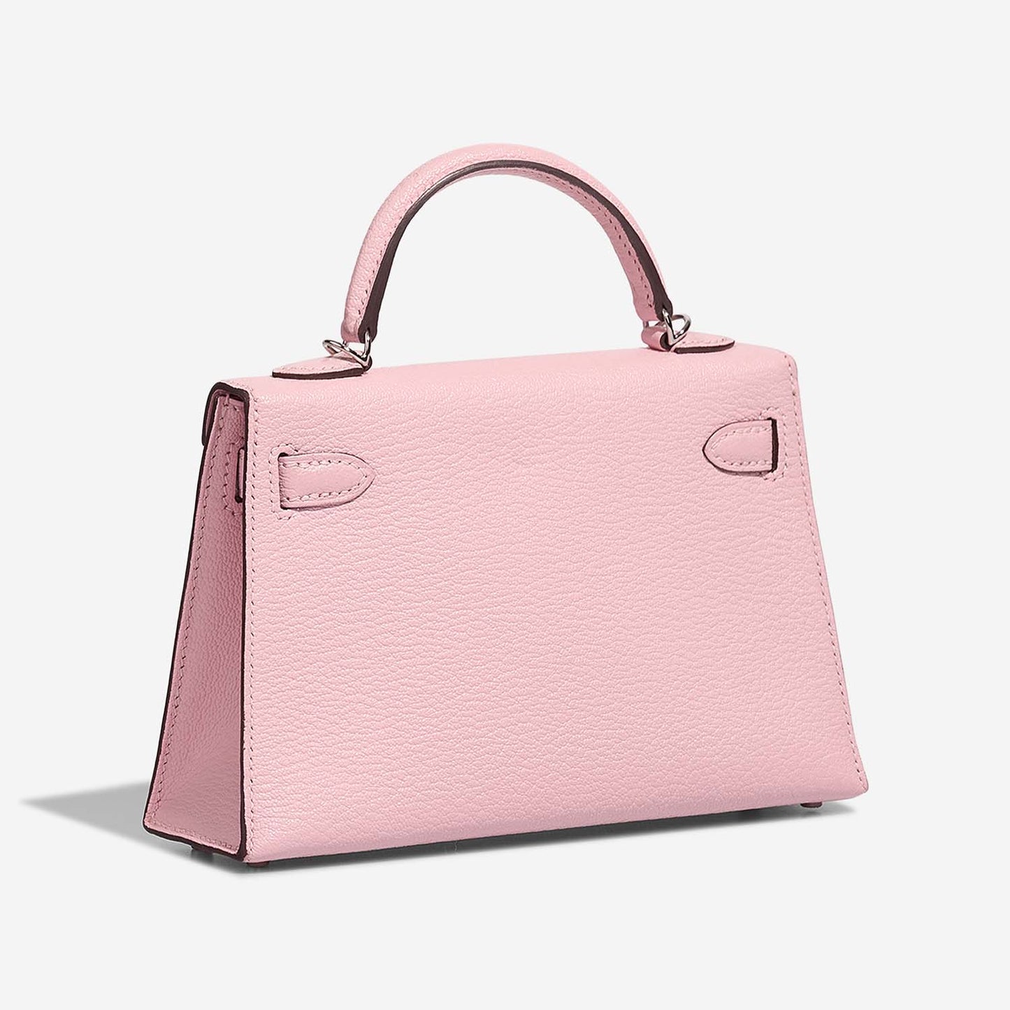 Kelly Mini Chèvre Rose Sakura