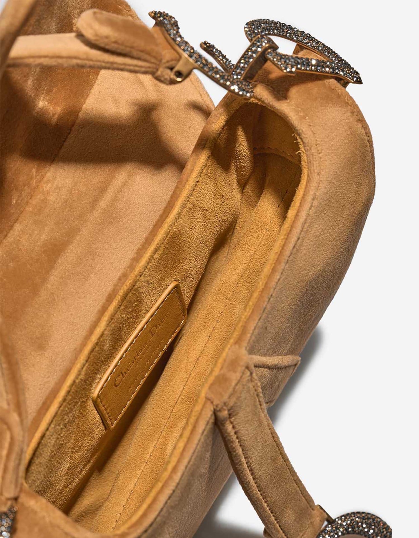 Saddle mini Velvet camel